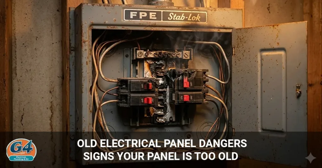 old electrical panel dangers