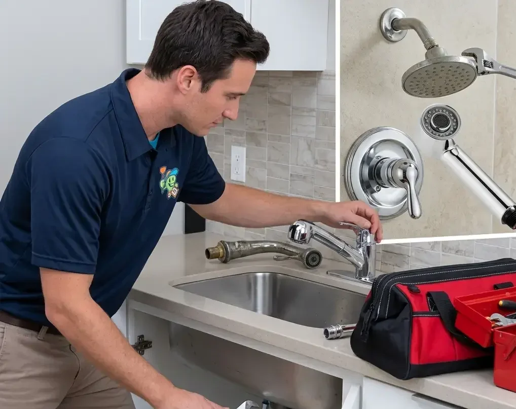 Faucet & Shower Head Replacement