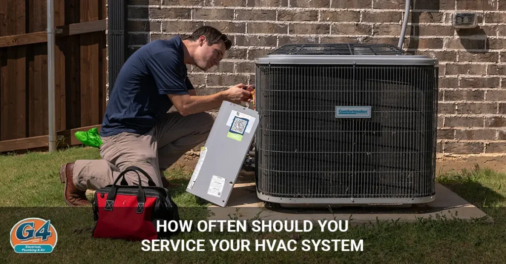 how often to service HVAC system
