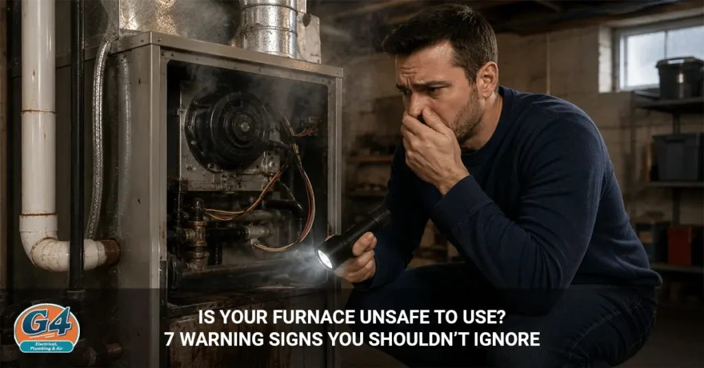 unsafe furnace signs