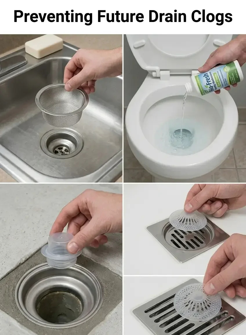 Preventing Future Drain Clogs