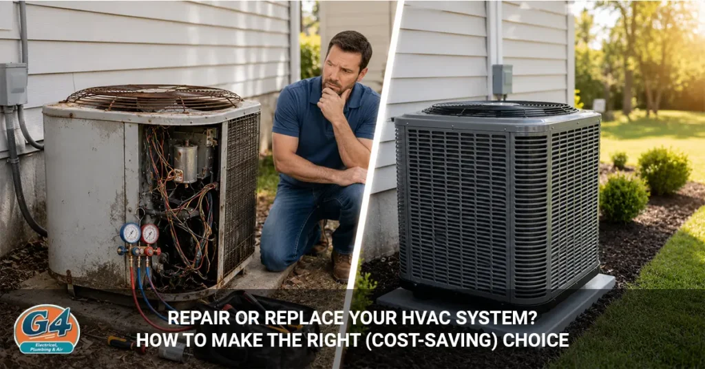 repair or replace HVAC