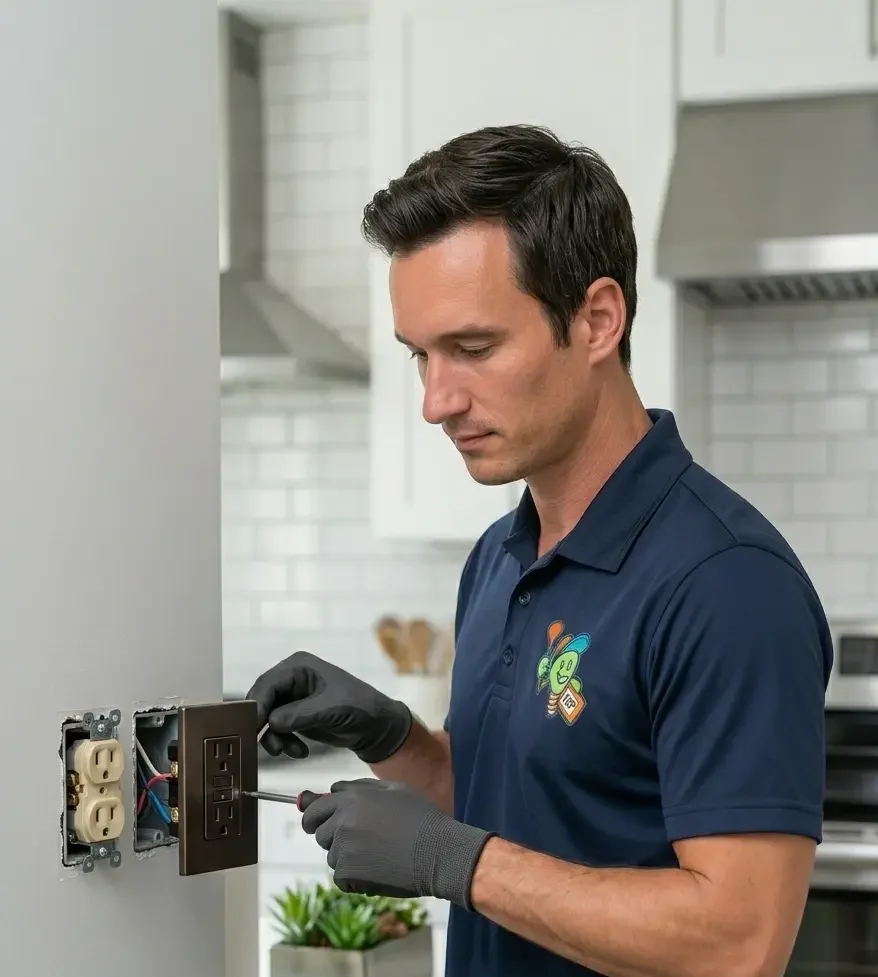Upgrading Outdated Electrical Outlet