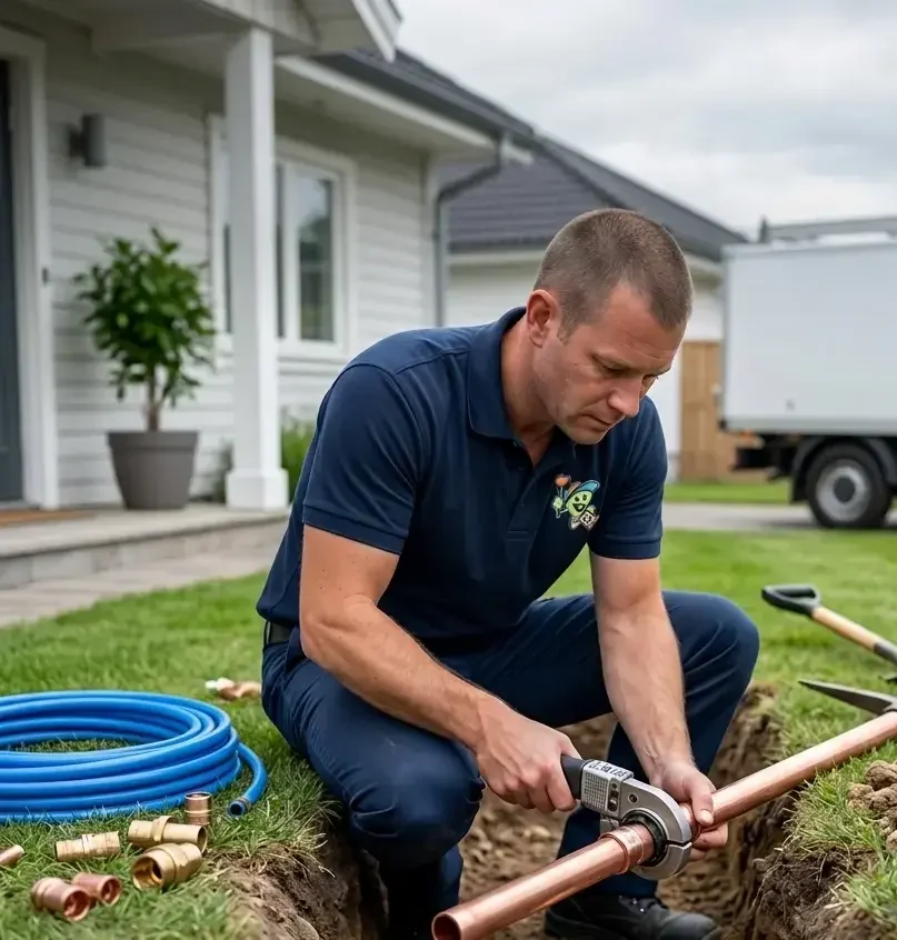 Water Line Installation & Replacement