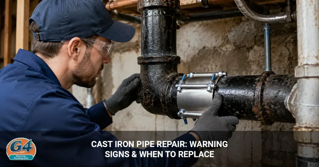 Cast Iron Pipe Repair