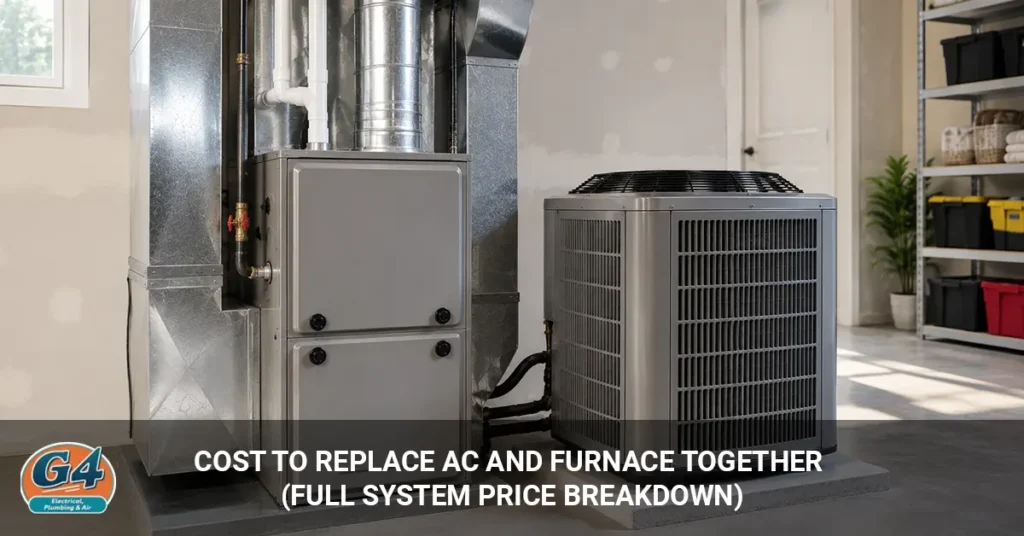 cost to replace AC and furnace together