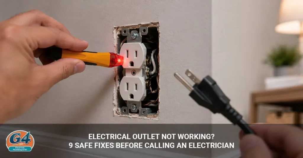 electrical outlet not working