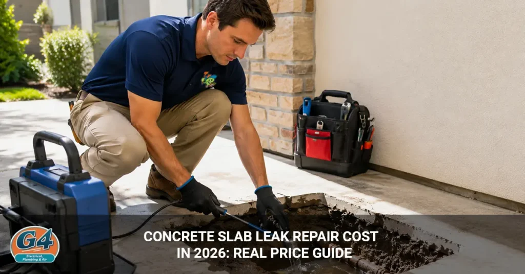 Concrete Slab Leak Repair Cost