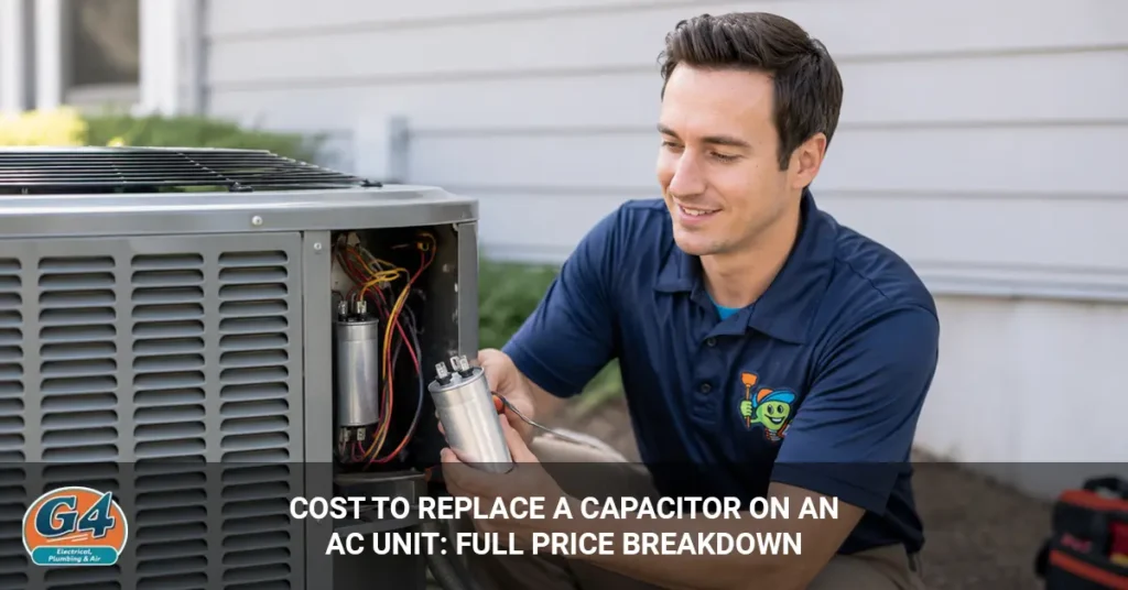 Cost to Replace a Capacitor on an AC Unit