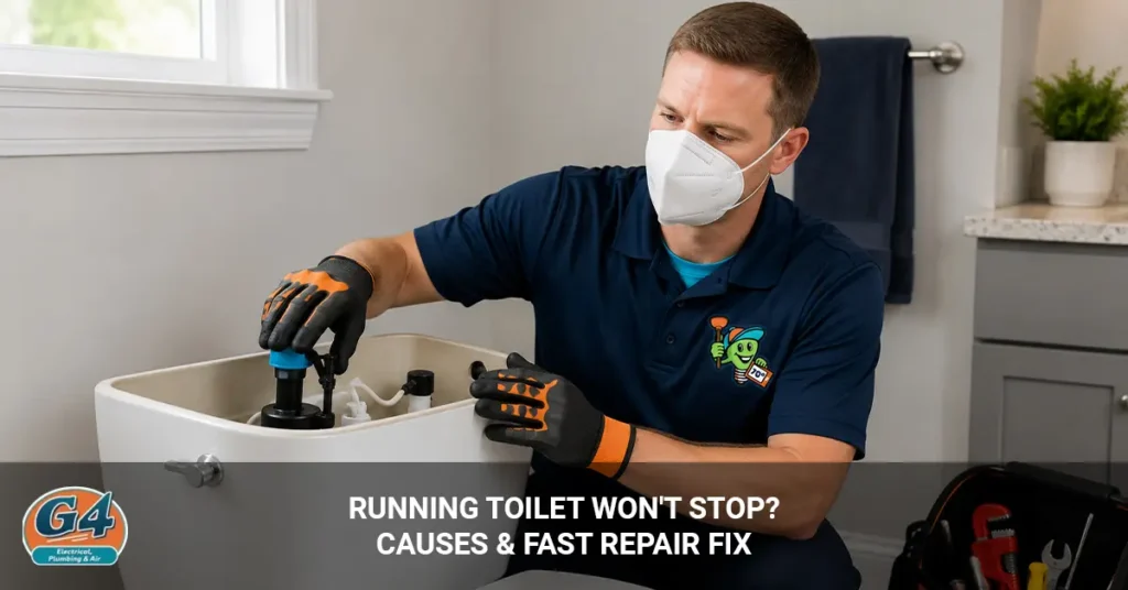 Running Toilet Won't Stop