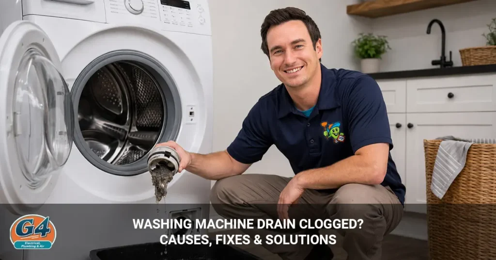 Washing Machine Drain Clogged