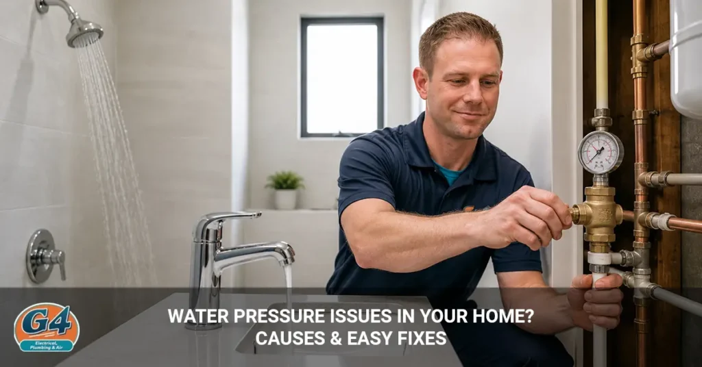 water pressure issues in home