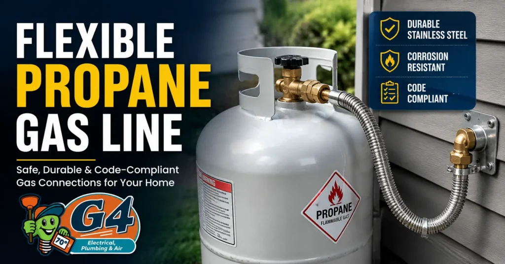 Flexible Propane Gas Line