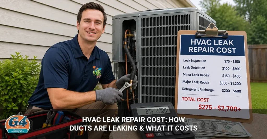 HVAC Leak Repair Cost