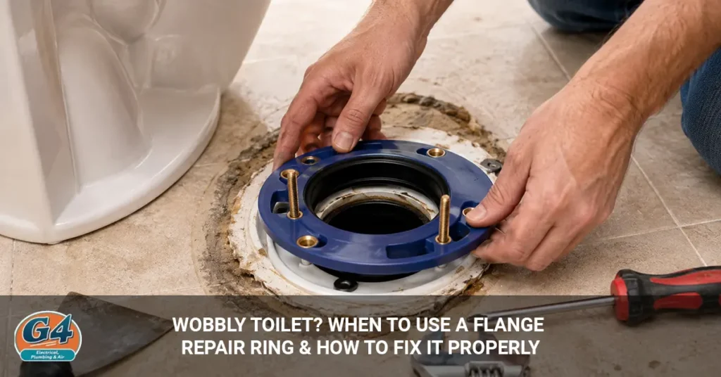 toilet flange repair ring