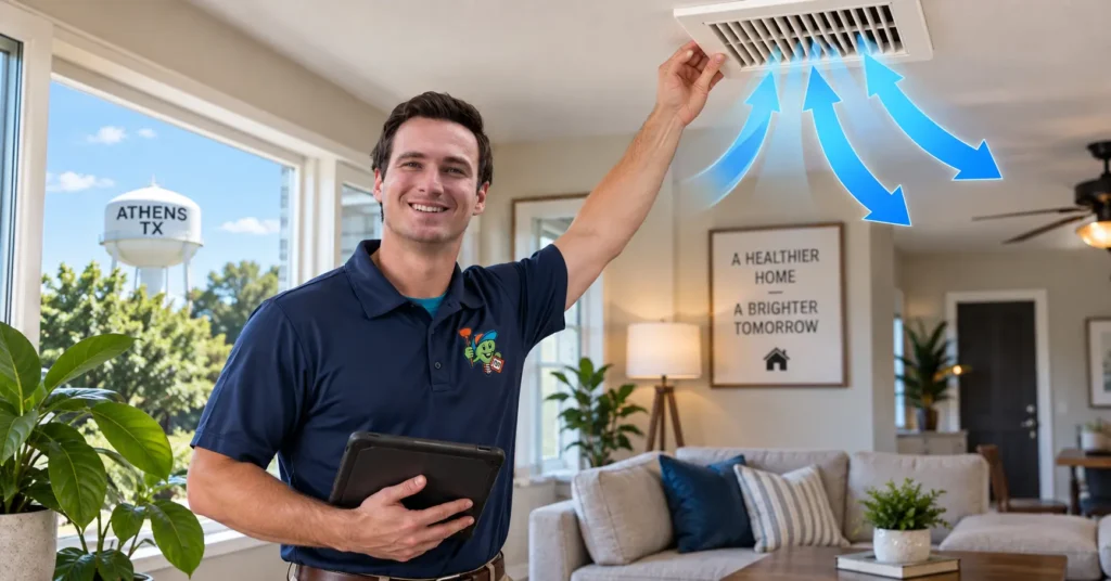 how to improve ventilation Athens TX