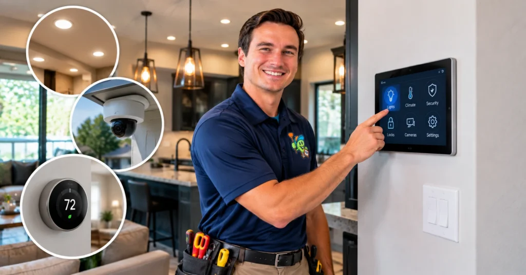 smart home electrical upgrades Kaufman TX