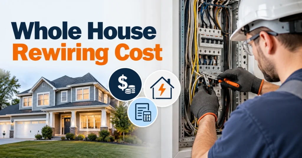 whole house rewiring cost